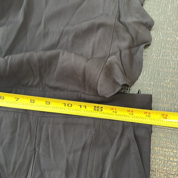 NWT Zara Pinafore Black Ruffled Jumpsuit size Medium - Picture 12 of 14